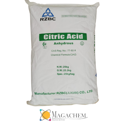 Acido Citrico Anhidro - Sacos x 25 kg